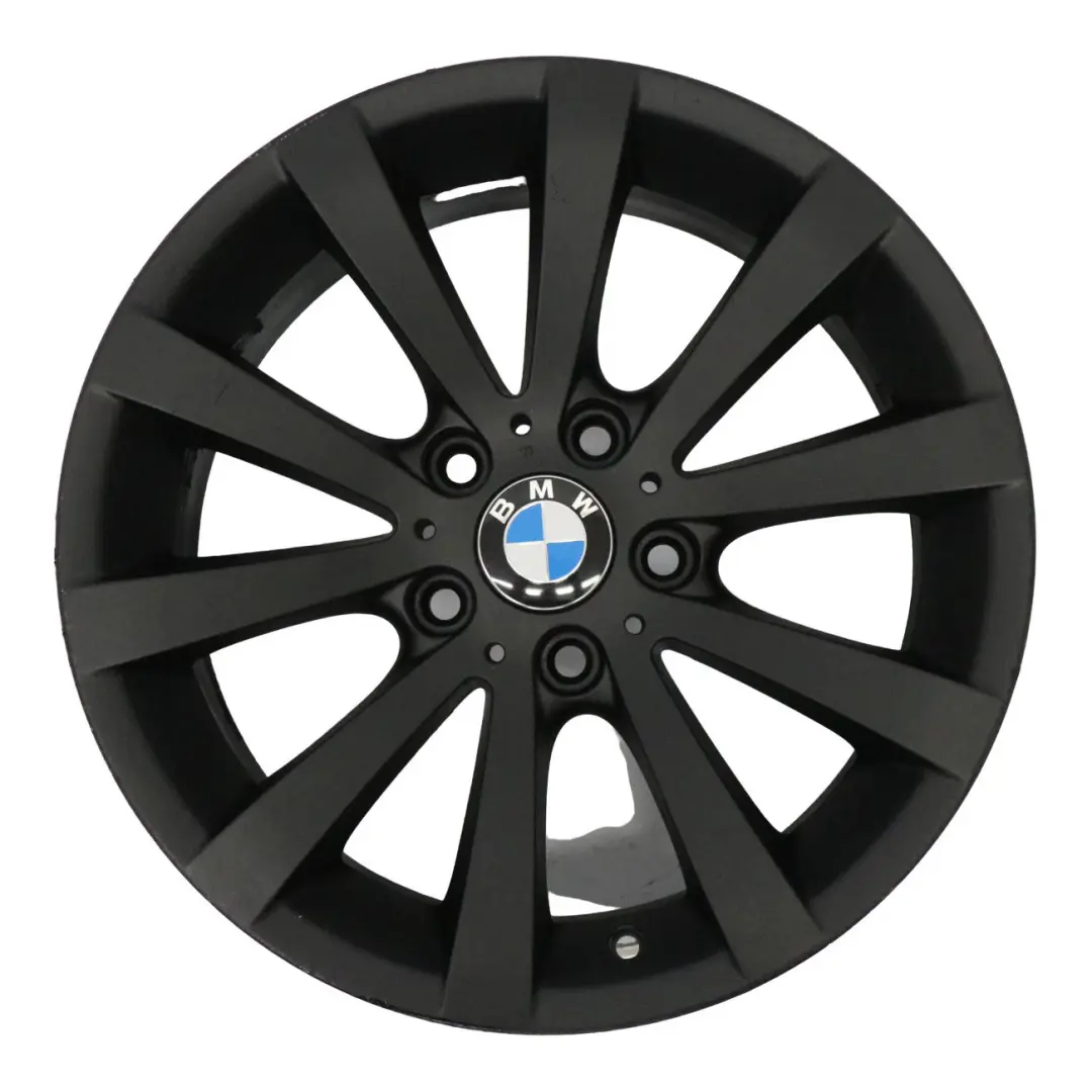 BMW E90 E91 E92 Wheel Alloy Rim Black 17" ET:34 8J V-Spoke 285 6783631