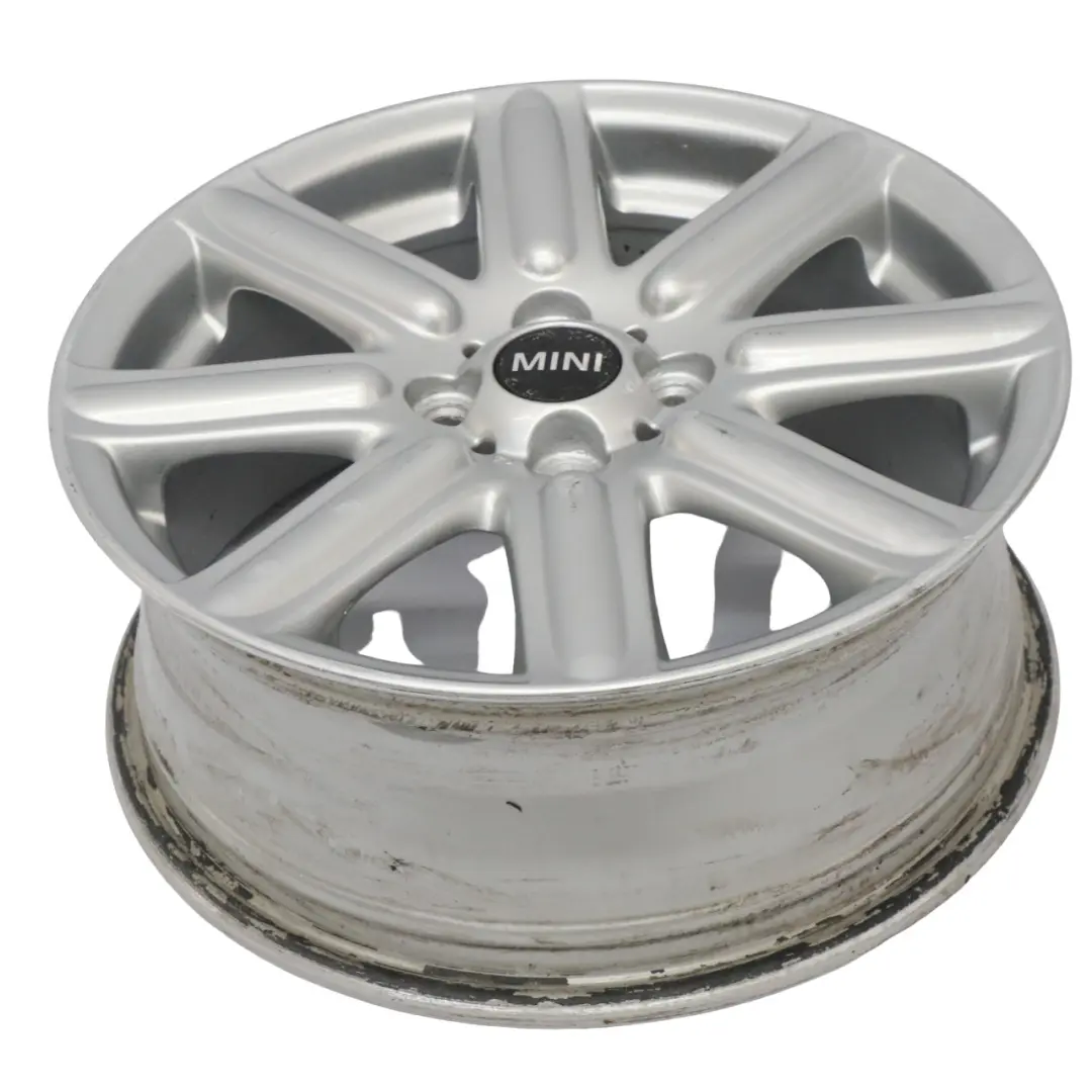 Mini Cooper One R50 R53 R55 R56 Silver Alu Felge Alufelge 17" 7J ET:48 6769411