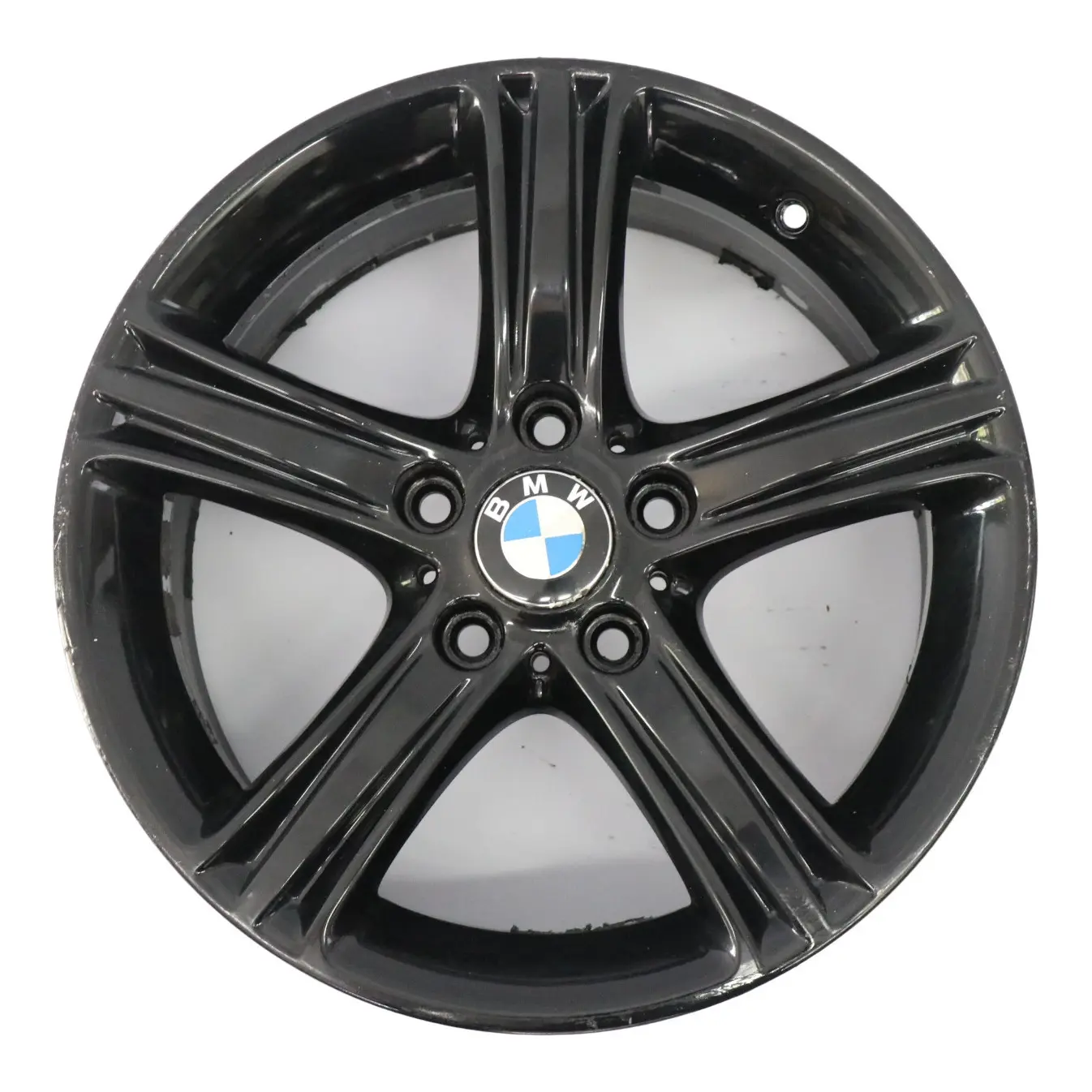 BMW F30 F31 F32 F36 Schwarz Leicht Metall Rad Felge 17" 7,5J ET:37 6796242