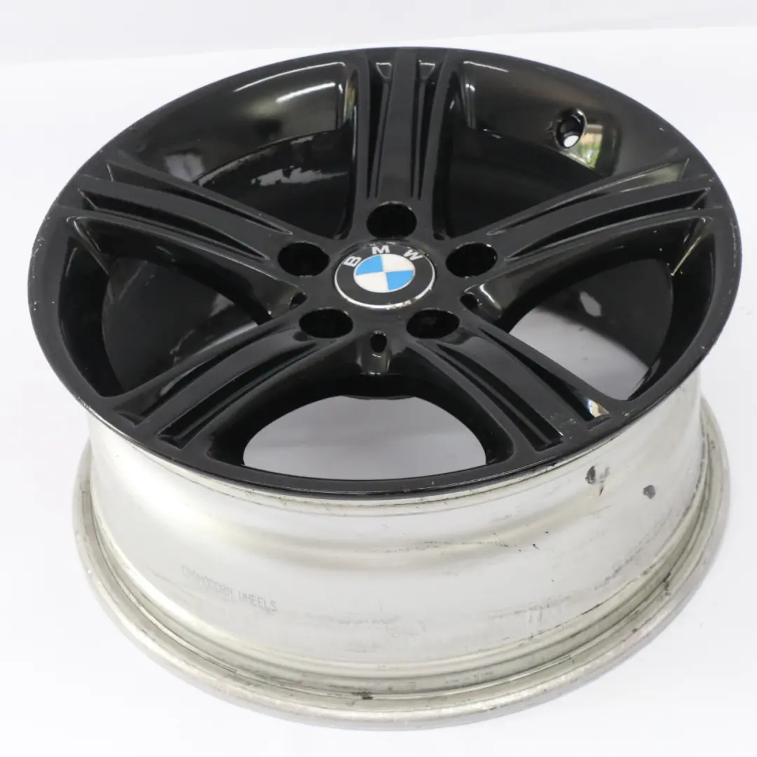 BMW F30 F31 F32 F36 Czarna Felga Aluminiowa 17" Star 393 7,5J ET:37 6796242