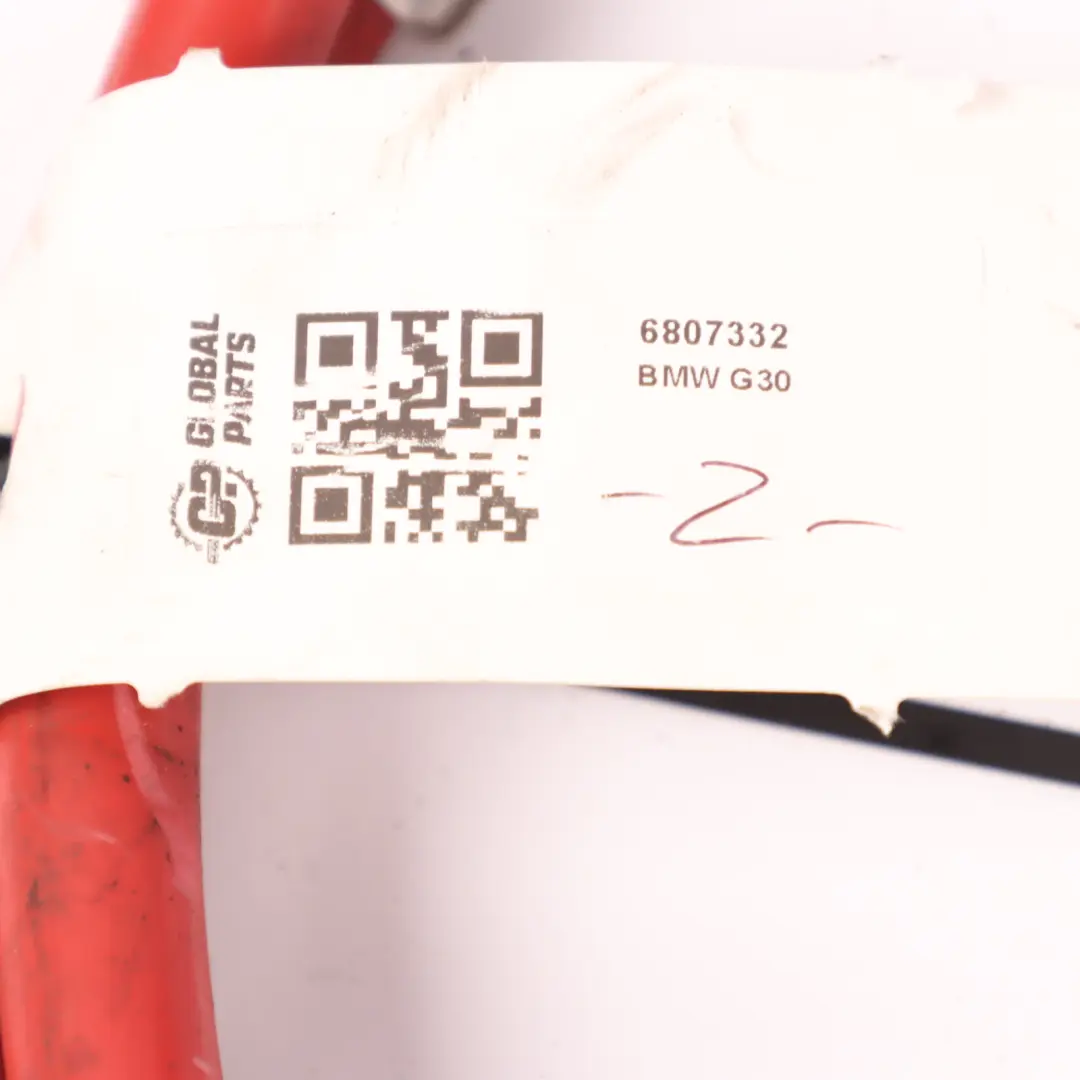 BMW G30 530e 530eX B48X Hybrid Battery Wiring Positive Under Floor Cable 6807332