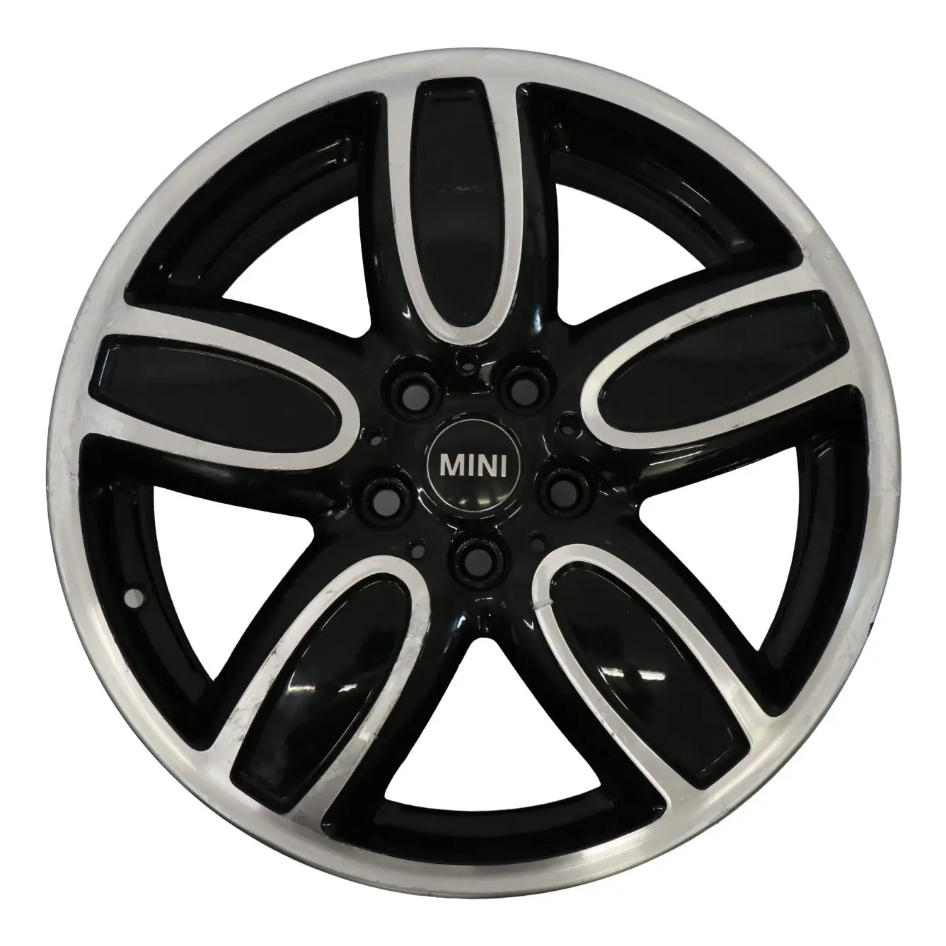 Mini F55 F56 F57 Black Wheel Alloy Rim 18" 8J ET:57 Cup Spoke 2-Tone 6858900