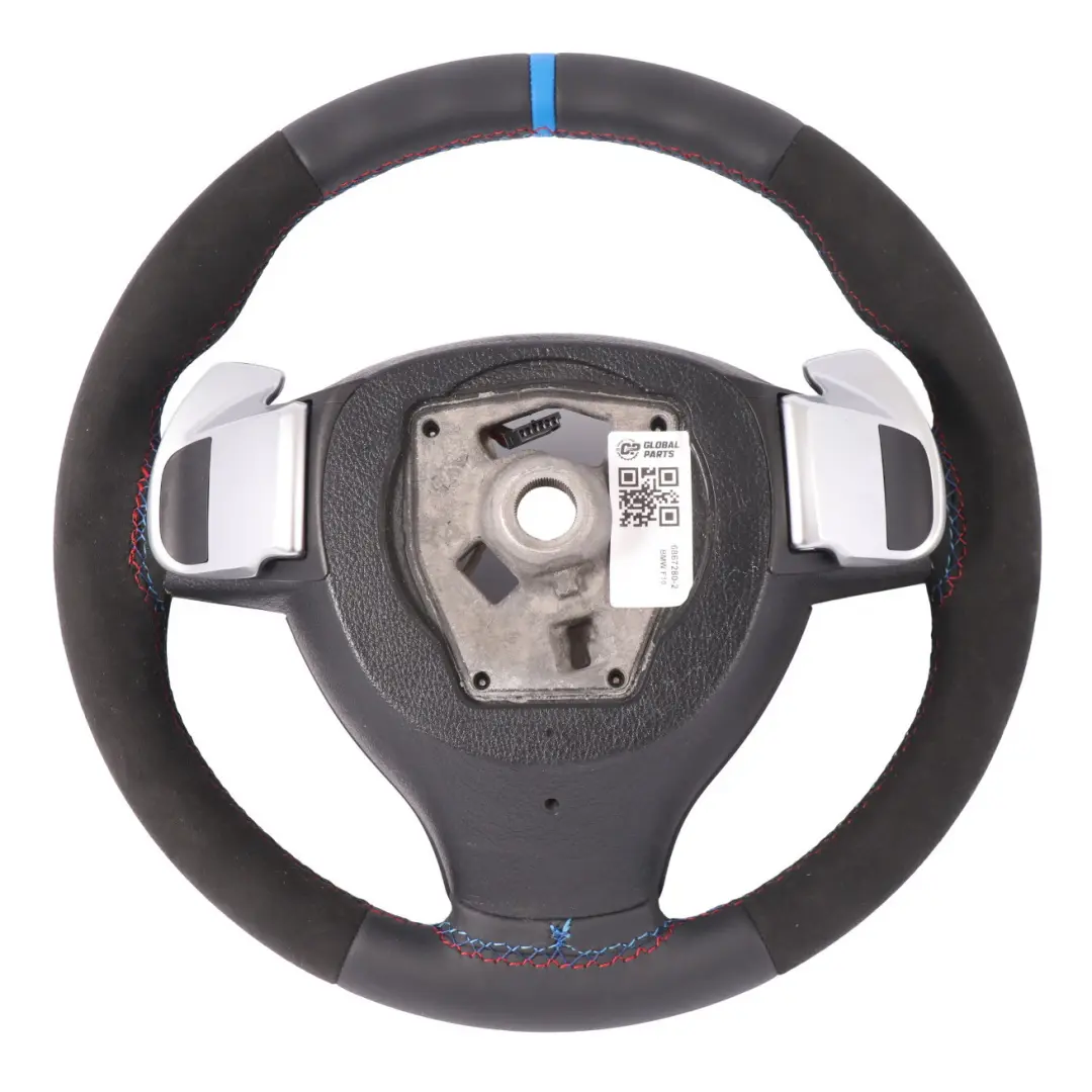 Sport Steering Wheel BMW F10 F11 F12 NEW Black Leather Alcantara Paddle Shift