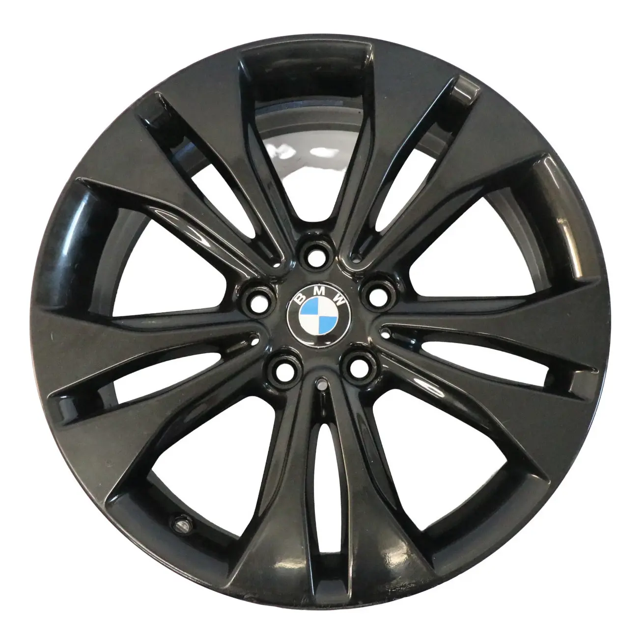 BMW F39 F48 Black Alloy Wheel Rim 18" 7,5J ET:51 Double Spoke 578 6885381