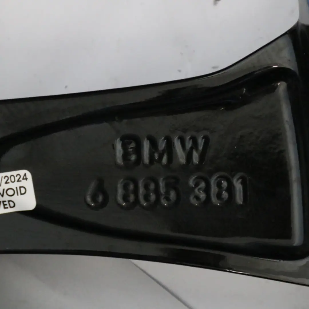 BMW F39 F48 18" Llanta de aleación negra 7,5J ET:51 Doble radio 578 6885381