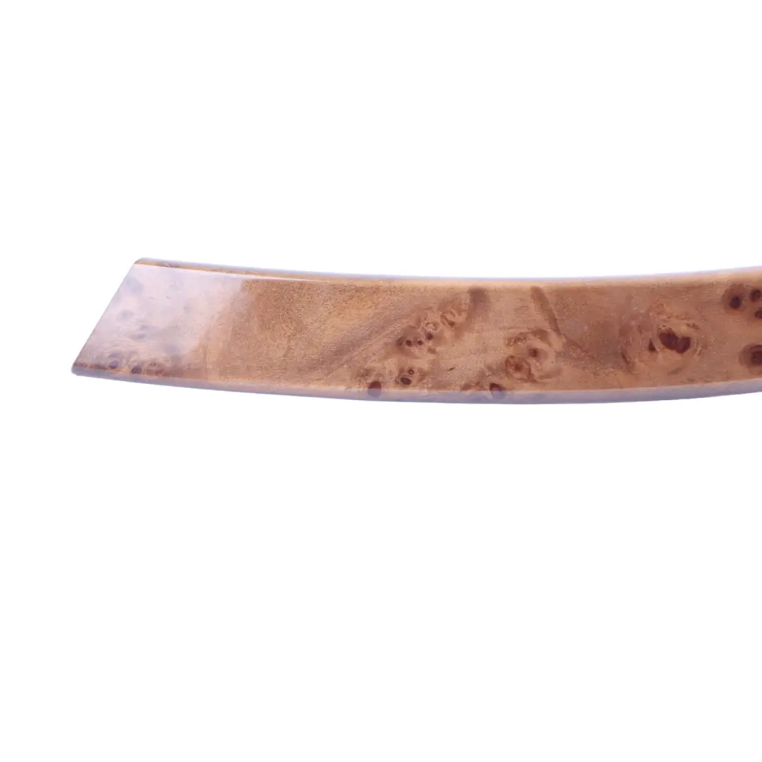 BMW E60 Handle Cover Trim Strip Rear Right O/S Poplar Woodgrain Hell 7079446
