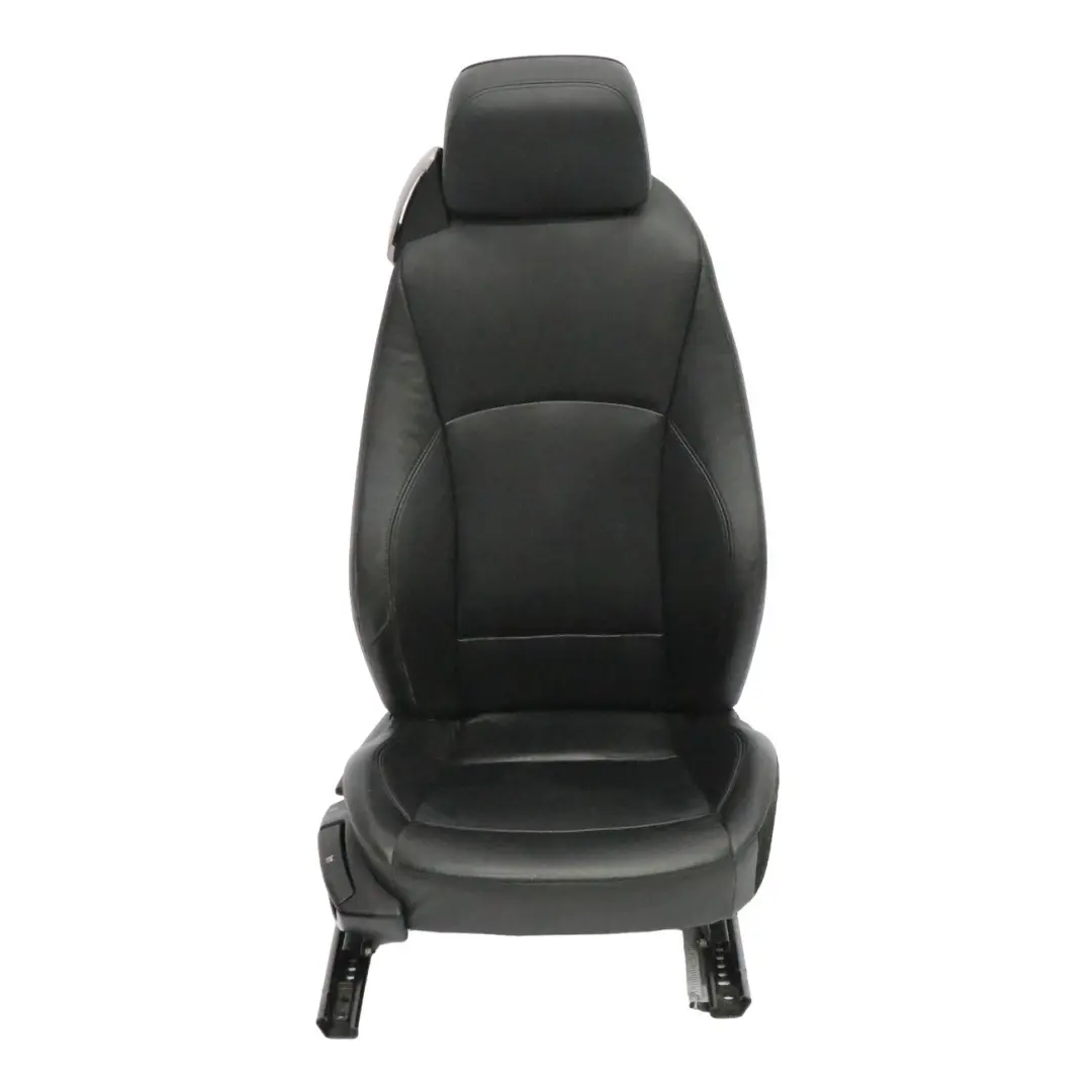 BMW Z4 E85 Cabrio Roadster Delantero Derecho Cuero Negro Oregon Interior Asiento