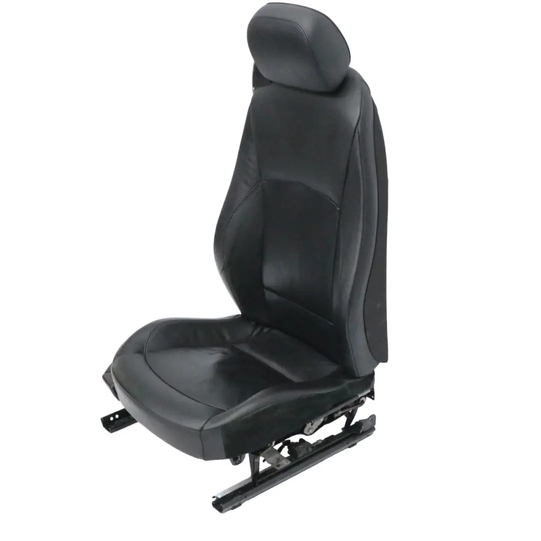 BMW Z4 E85 Cabrio Roadster Delantero Derecho Cuero Negro Oregon Interior Asiento