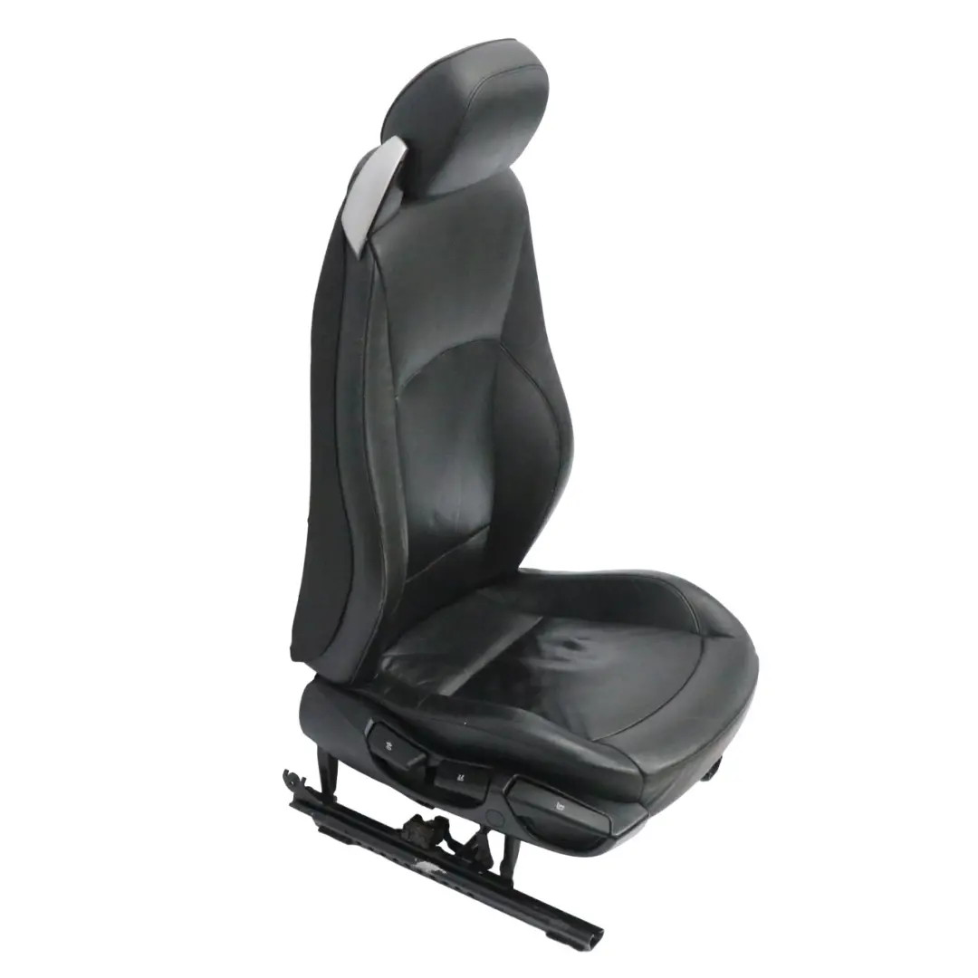 BMW Z4 E85 Cabrio Roadster Delantero Derecho Cuero Negro Oregon Interior Asiento