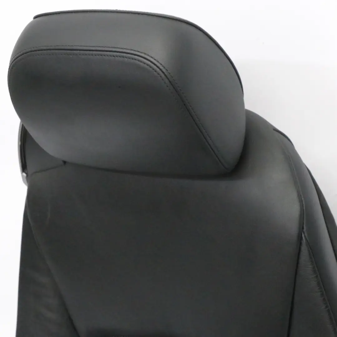 BMW Z4 E85 Cabrio Roadster Delantero Derecho Cuero Negro Oregon Interior Asiento