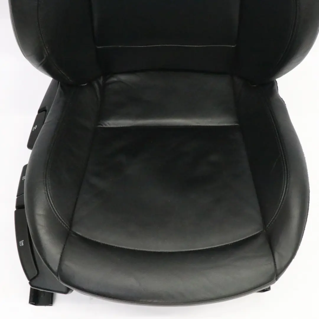 BMW Z4 E85 Cabrio Roadster Delantero Derecho Cuero Negro Oregon Interior Asiento