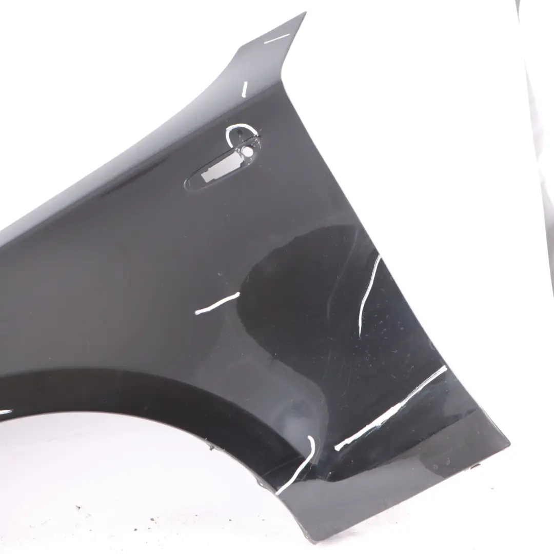 BMW E81 E87 Panel Lateral Guardabarros Delantero Izquierdo Negro Zafiro - 475