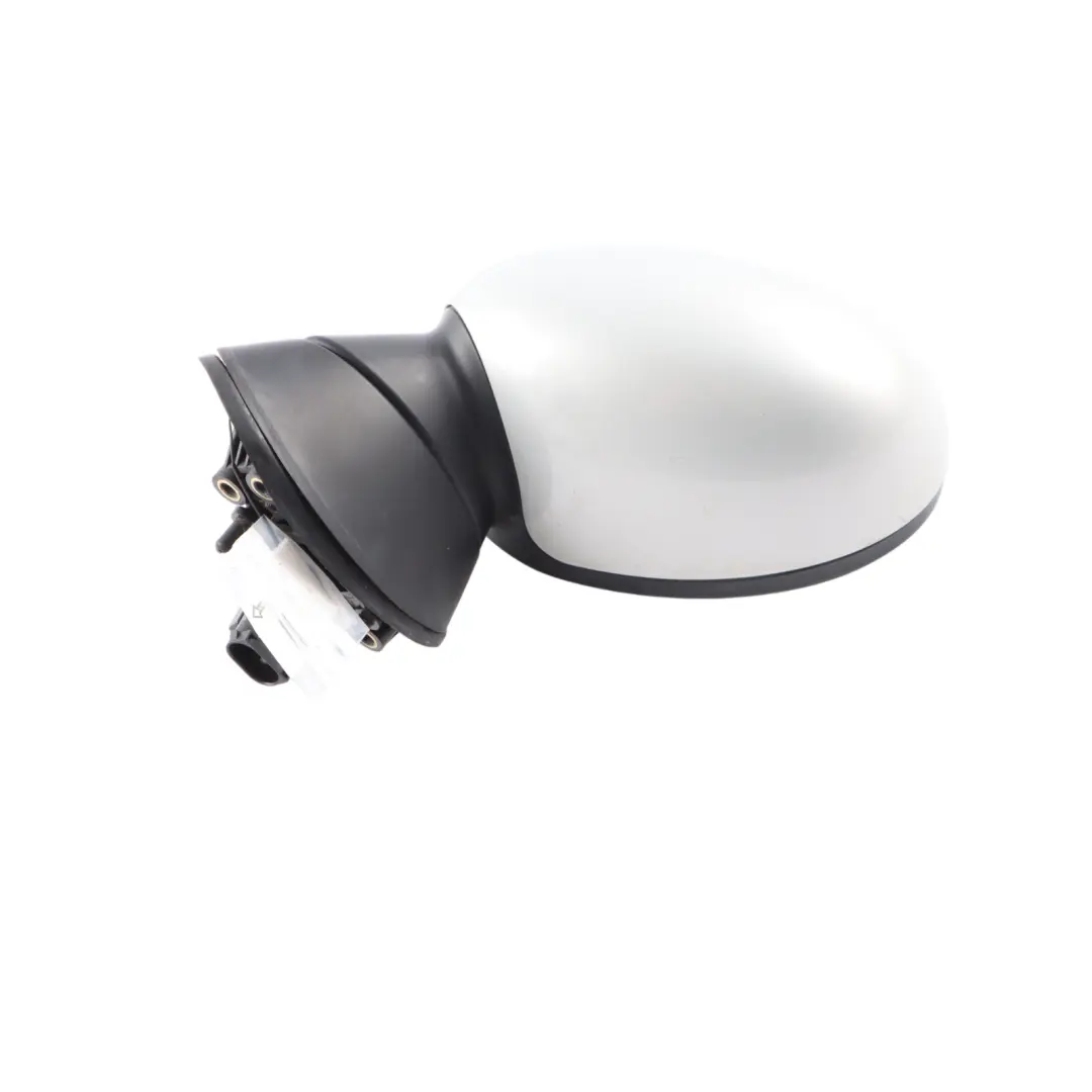 Wing Mirror Mini Cooper R50 R52 Outside Door Left N/S 5 Pins White Silver - A62