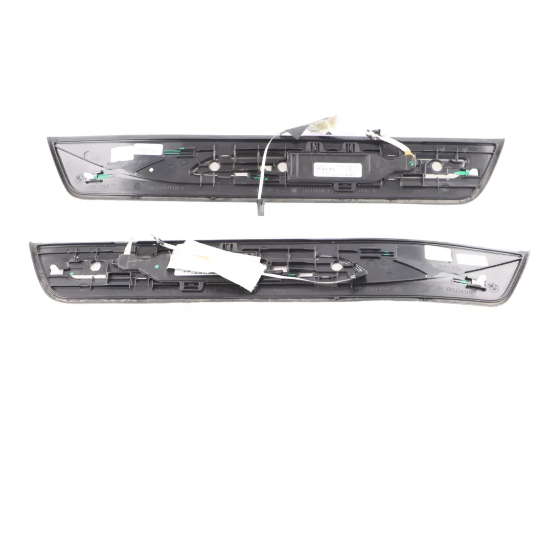 BMW F07 GT Entrance Cover Trim Sill Illuminated Panel Strip Set Kit 7193469