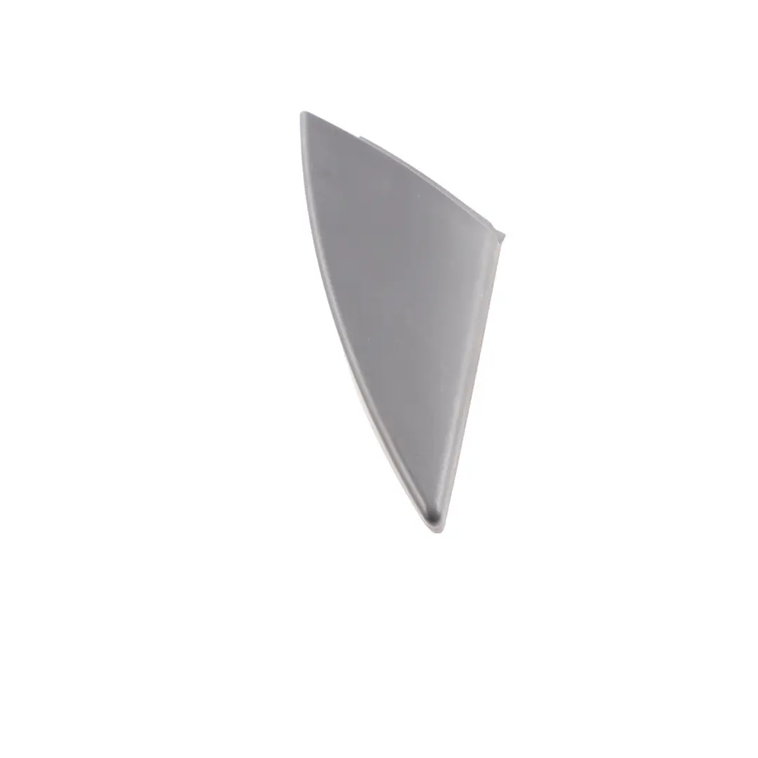 BMW F07 GT Triangle Cover Mirror Trim Front Left N/S Interior Black 7201291