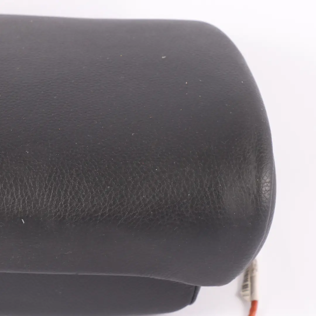 BMW E93 Convertible Asiento Delantero Derecho Reposacabezas Cuero Schwarz Negro