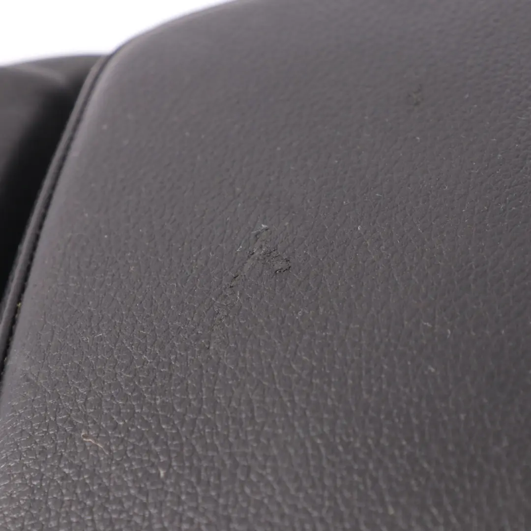 BMW E93 Convertible Asiento Delantero Derecho Reposacabezas Cuero Schwarz Negro