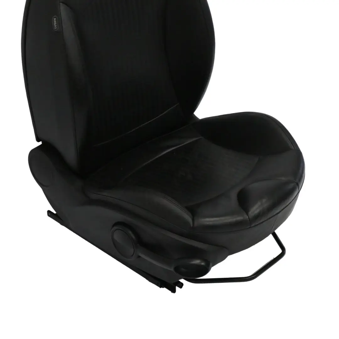 MINI Cooper R55 R56 R57 Sport Carbono Negro Cuero Delantero Derecho Asiento Lado