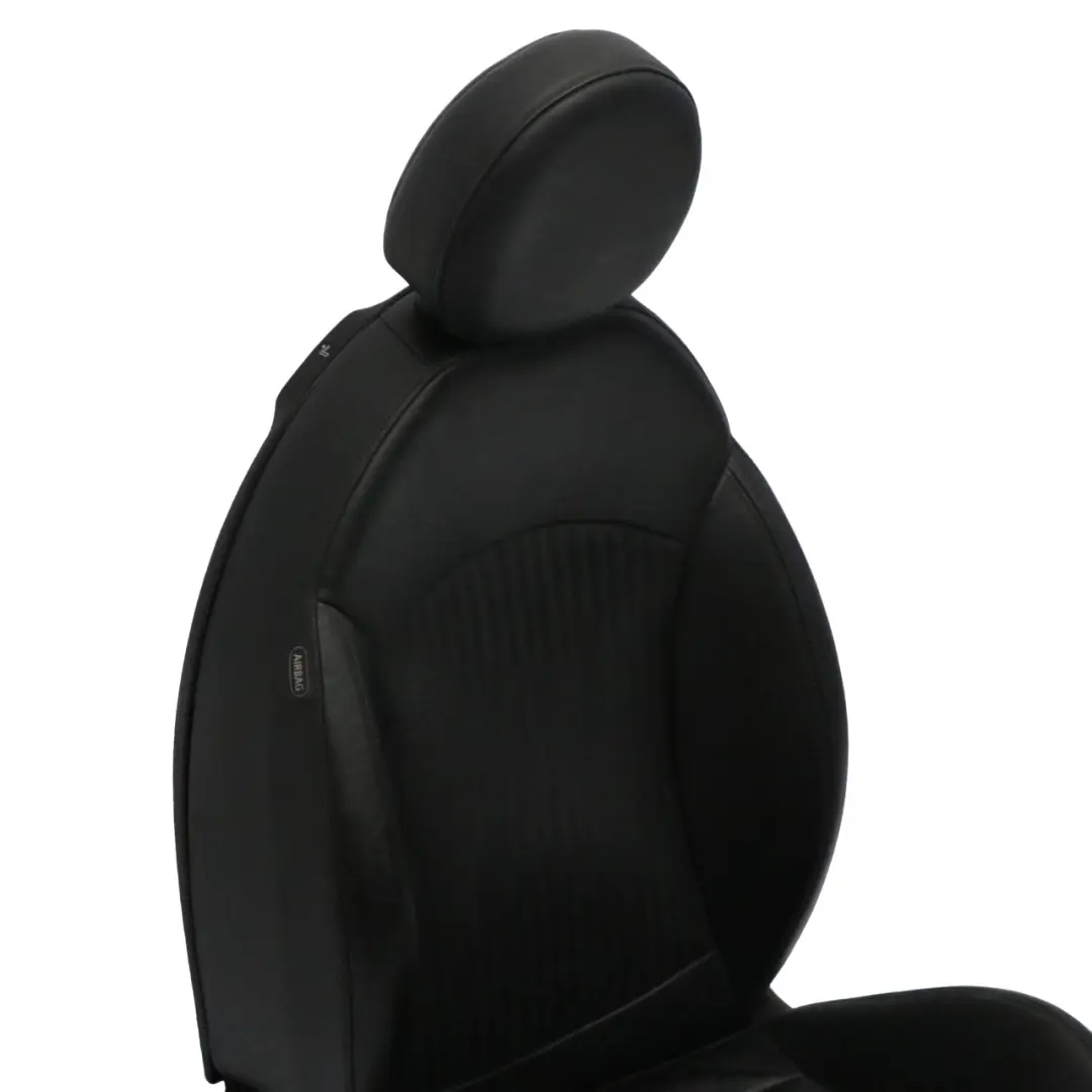 MINI Cooper R55 R56 R57 Sport Carbono Negro Cuero Delantero Derecho Asiento Lado