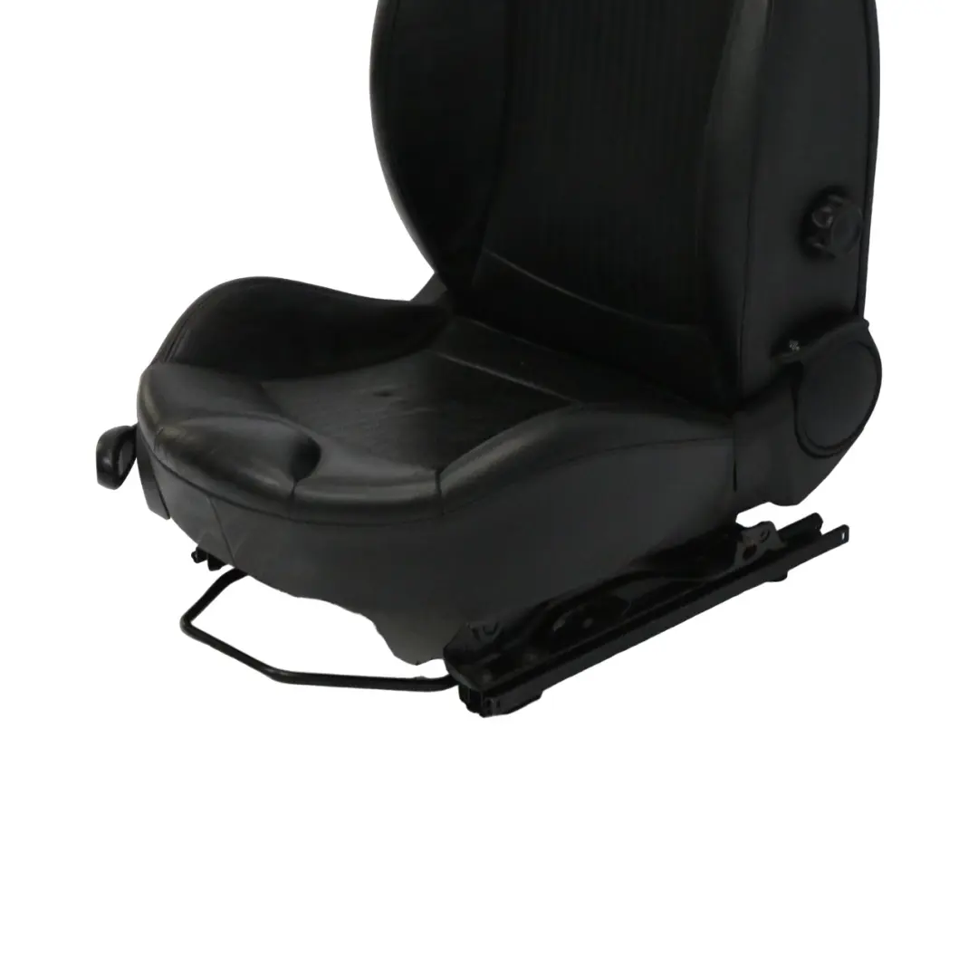 MINI Cooper R55 R56 R57 Sport Carbono Negro Cuero Delantero Derecho Asiento Lado