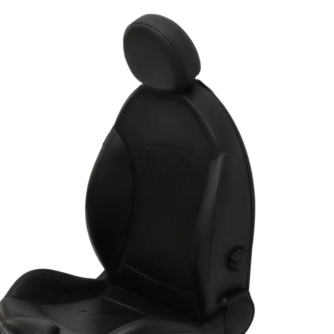 MINI Cooper R55 R56 R57 Sport Carbono Negro Cuero Delantero Derecho Asiento Lado