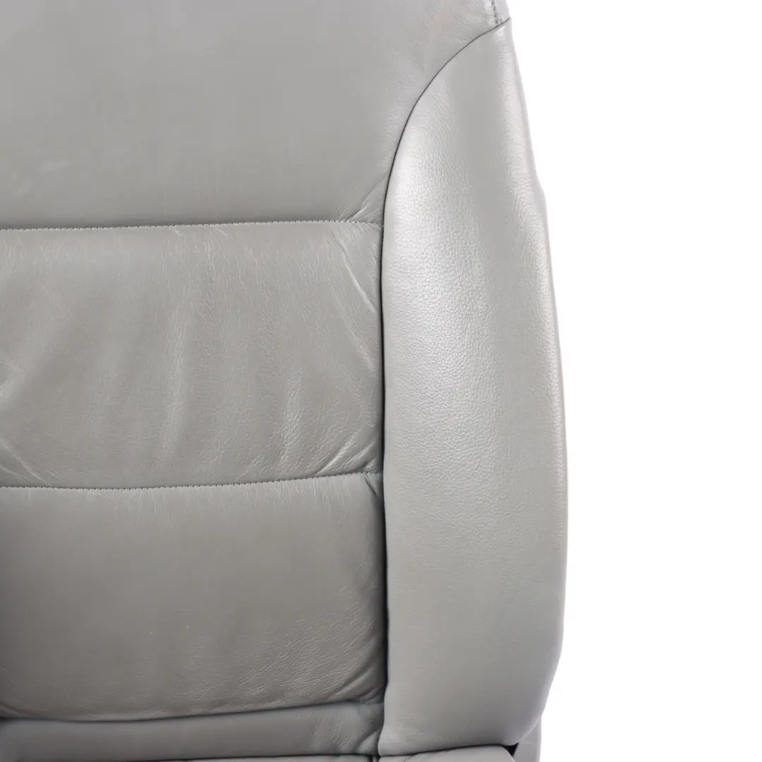 Asiento Delantero BMW E60 E61 Cuero Gris Dakota Izquierdo Eléctrico LCAD