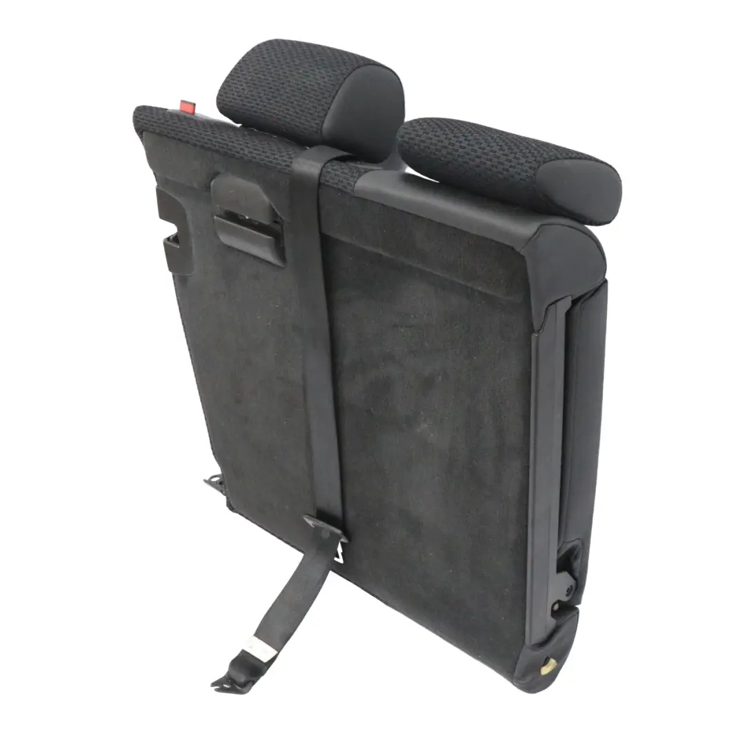 BMW E91 Asiento Trasero Izquierdo Funda Respaldo Tela Negro 7251916