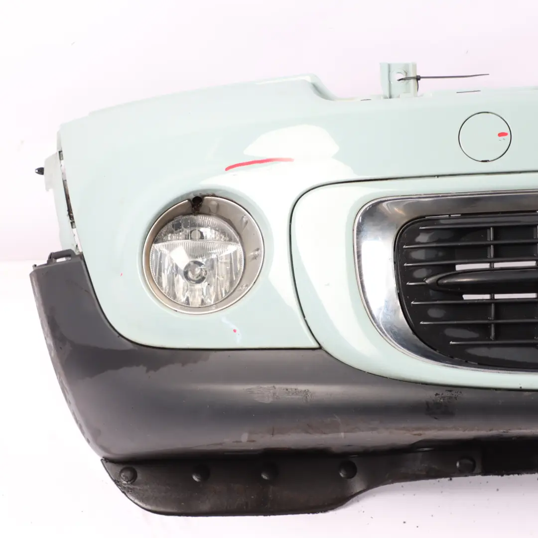 Front Bumper Mini R55 R56 LCI Complete Trim Panel Ice Blue - B28