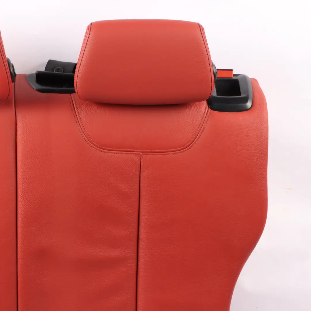 BMW F20 F21 Rear Seat Backrest Left N/S Bench Cover Leather Dakota Coral Red