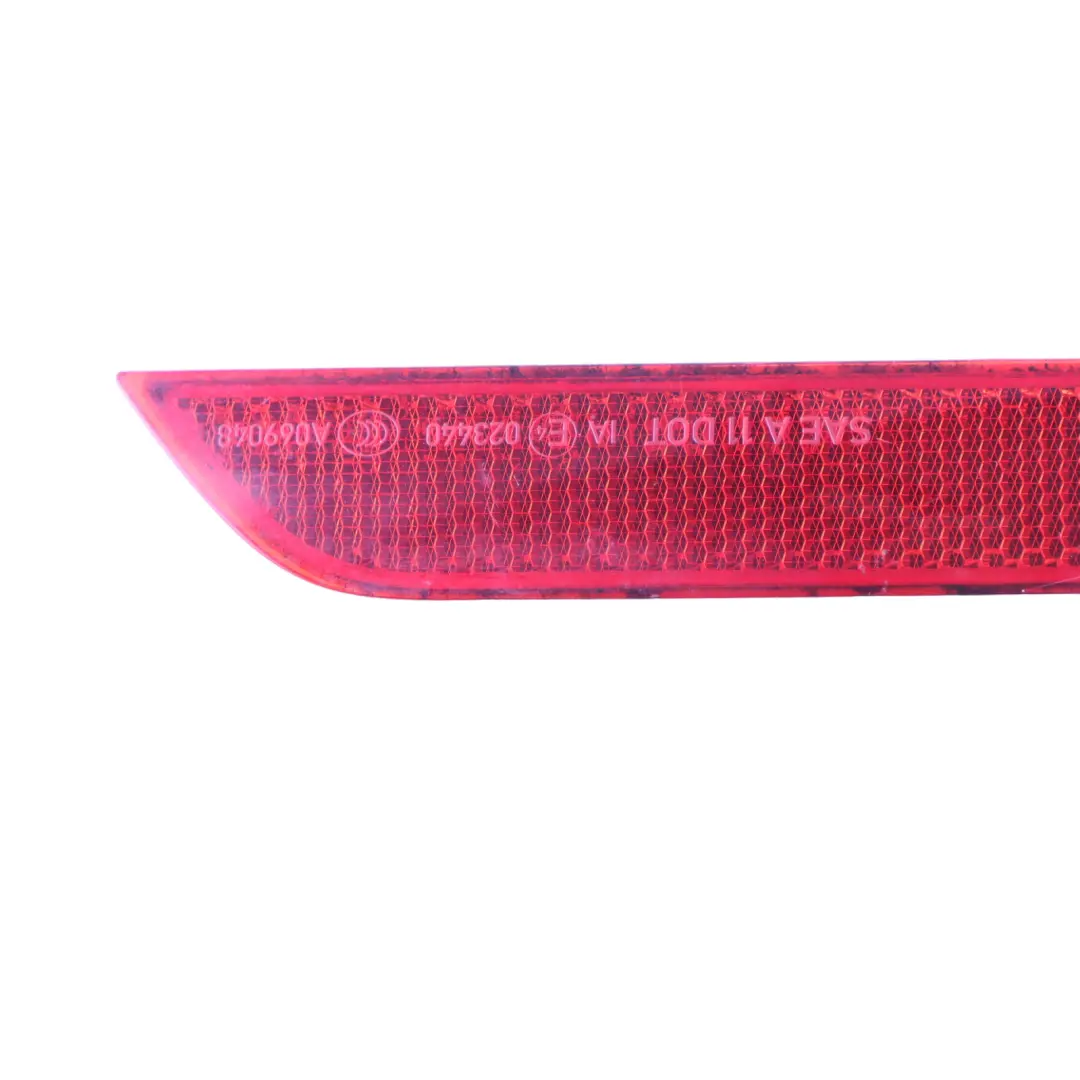 BMW F30 F32 F33 Reflector Parachoques Trasero Izquierdo Rojo 7301187