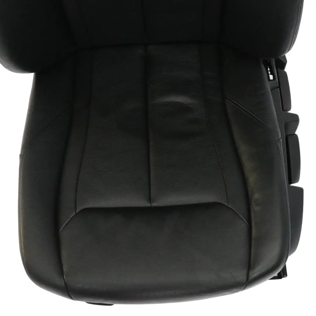 BMW F30 Front Seat Left N/S Interior Leather Dakota Black Exclusive Seam