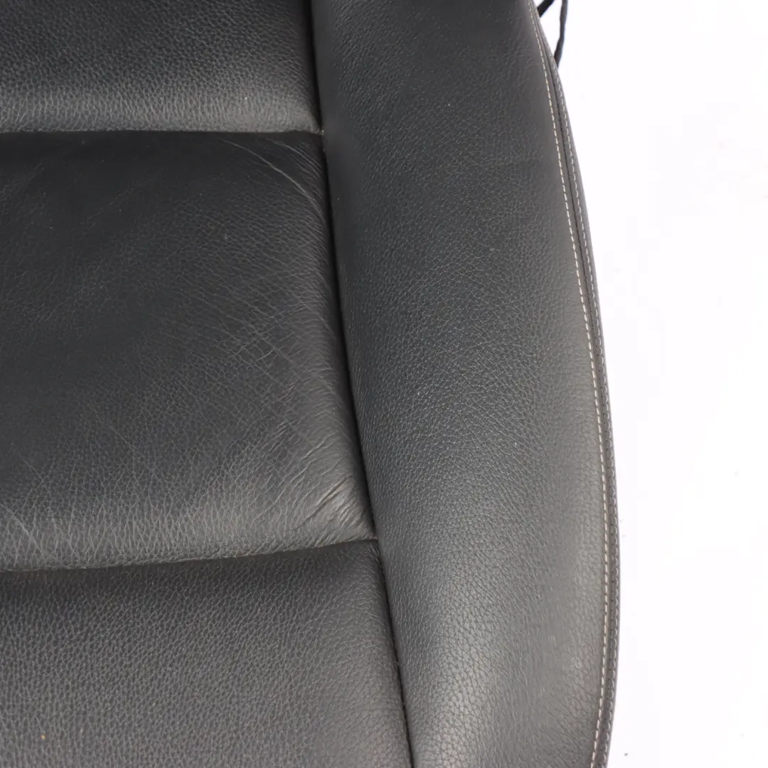 Front Seat BMW F10 F11 LCI Right O/S Heated Leather Dakota Black Exclusive Seam