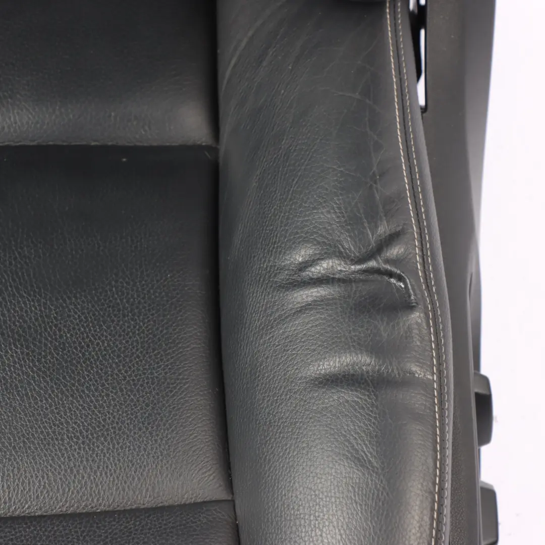 Front Seat BMW F10 F11 LCI Left N/S Heated Leather Dakota Black Exclusive Seam