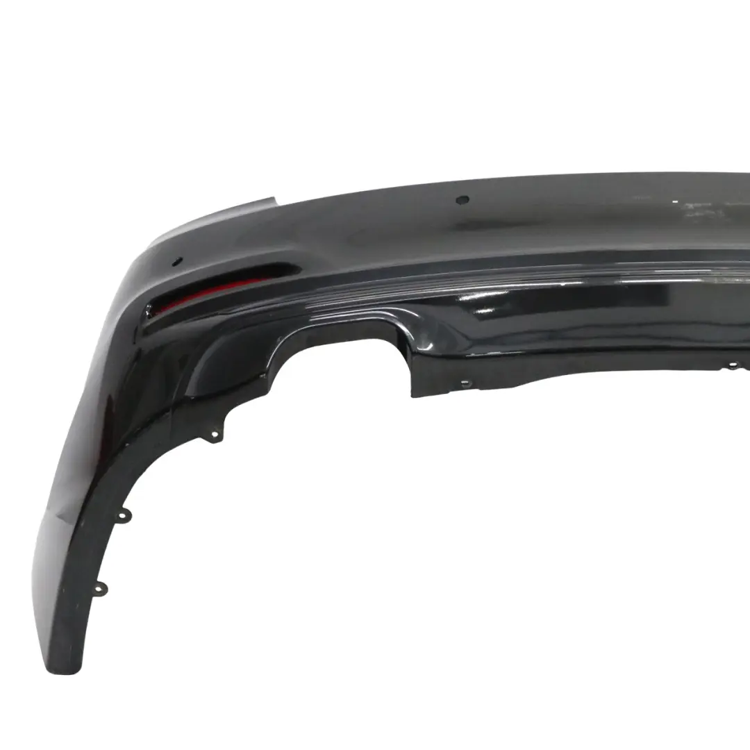 BMW 3 F30 LCI Rear Bumper Trim Panel PDC Black Sapphire Metallic - 475