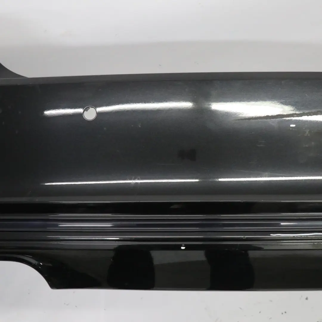 BMW 3 F30 LCI Rear Bumper Trim Panel PDC Black Sapphire Metallic - 475