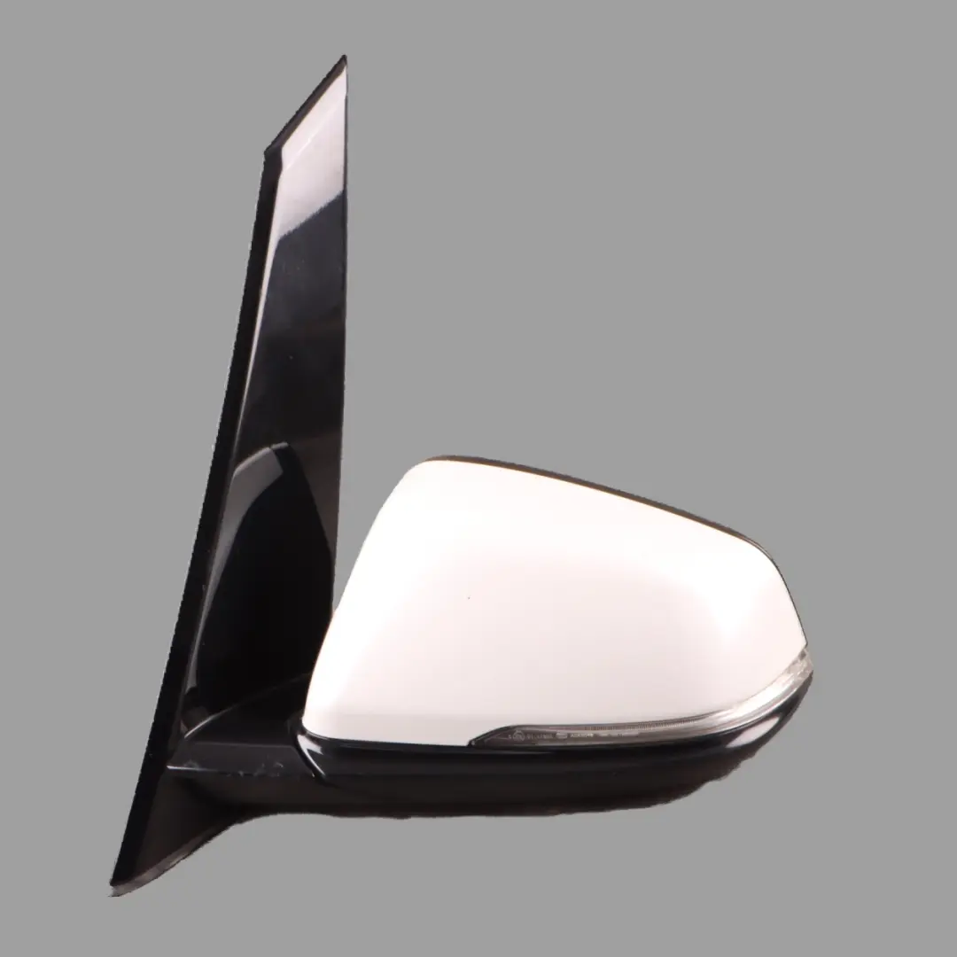 BMW F46 Exterior Wing Mirror Left N/S Shadow Line Mineral White - A96 7421471