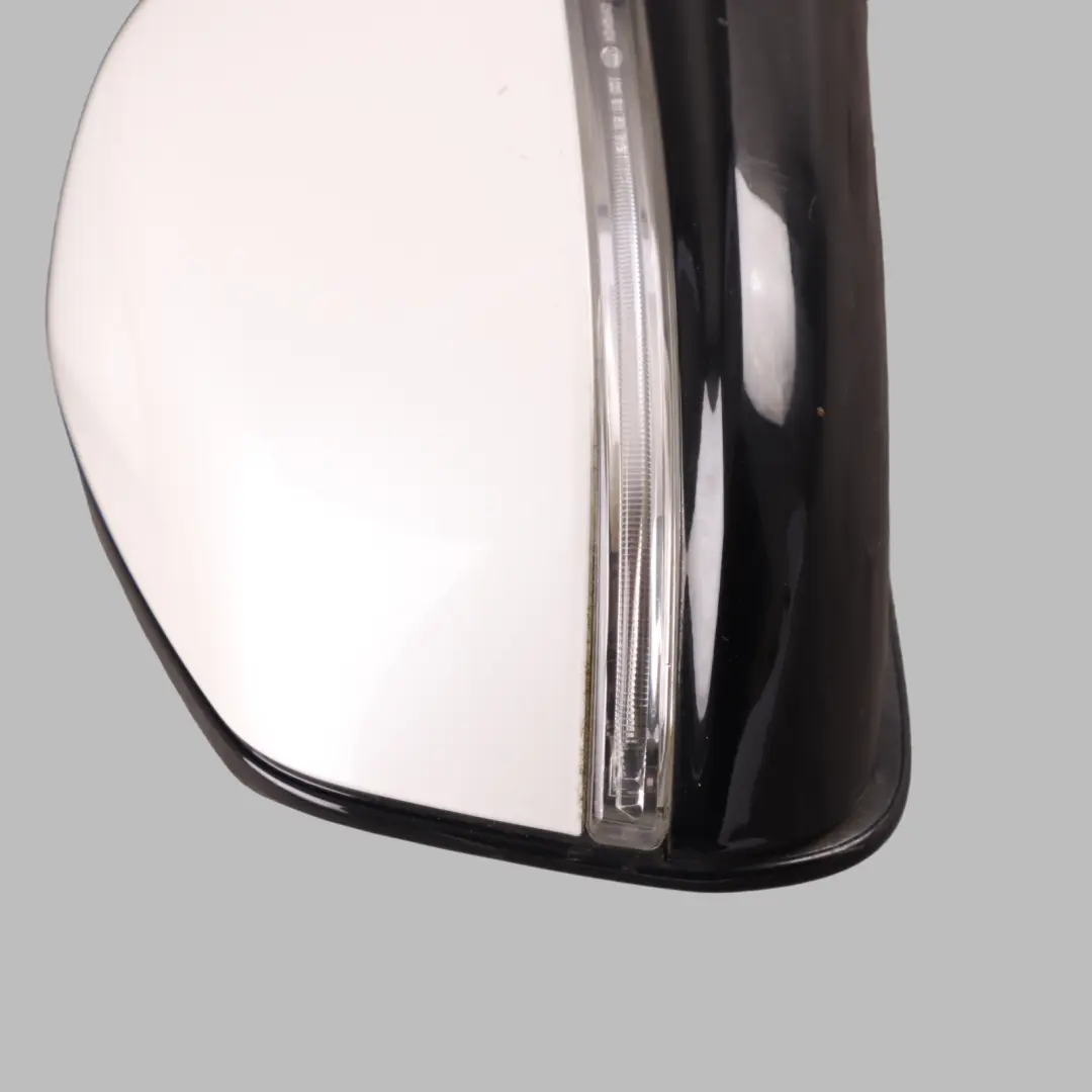 BMW F46 Door Wing Mirror Right O/S Outside 6 Pins High Gloss Mineral White - A96