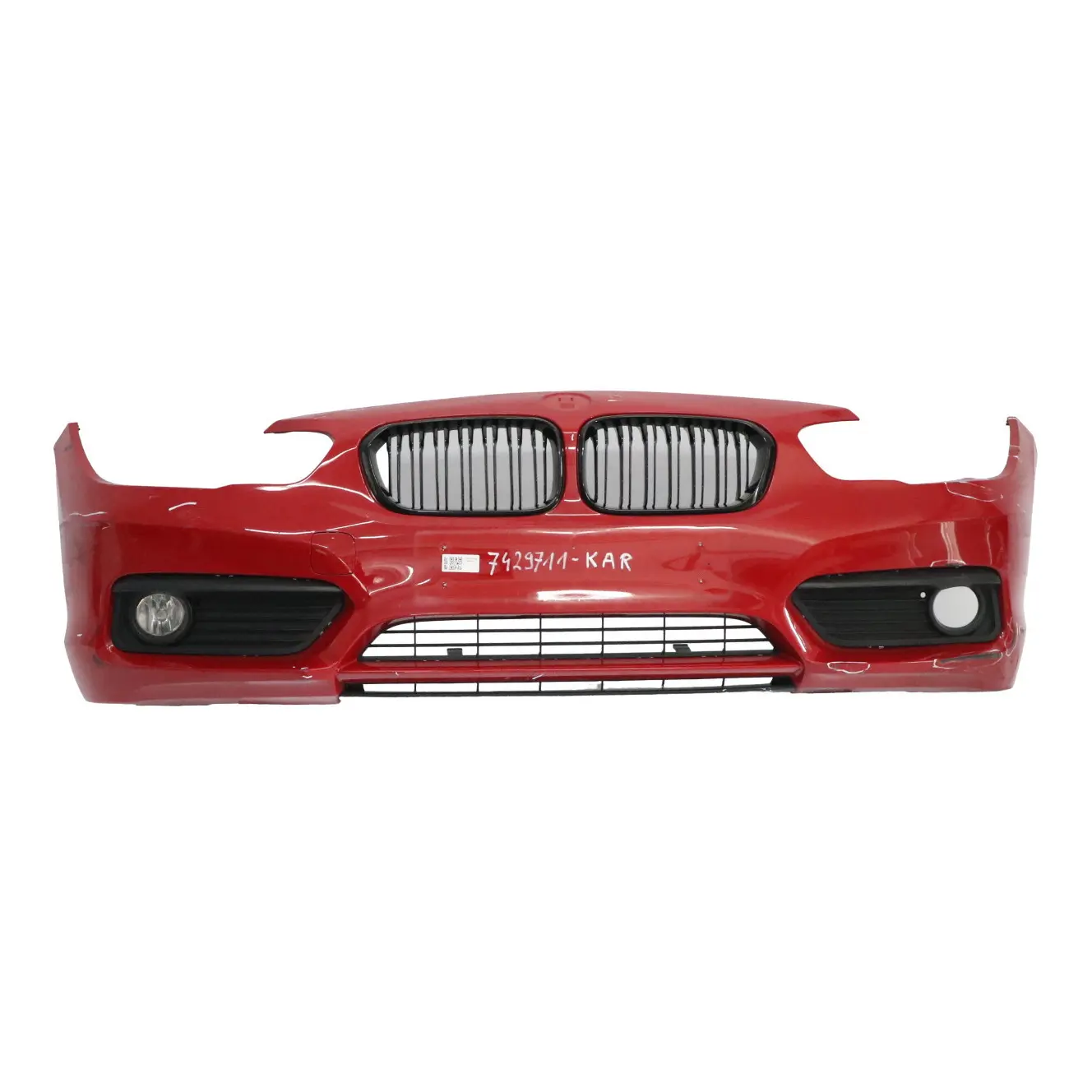 BMW F20 F21 LCI Complete Front Bumper Trim Panel Karmesinrot Crimson Red - A61