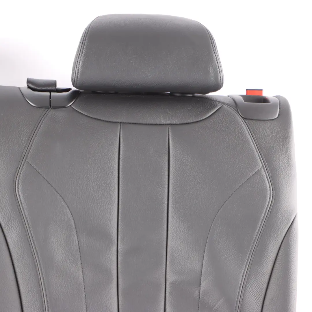 BMW X5 F15 Seat Back Rest Cover Black Leather Dakota Rear Left N/S