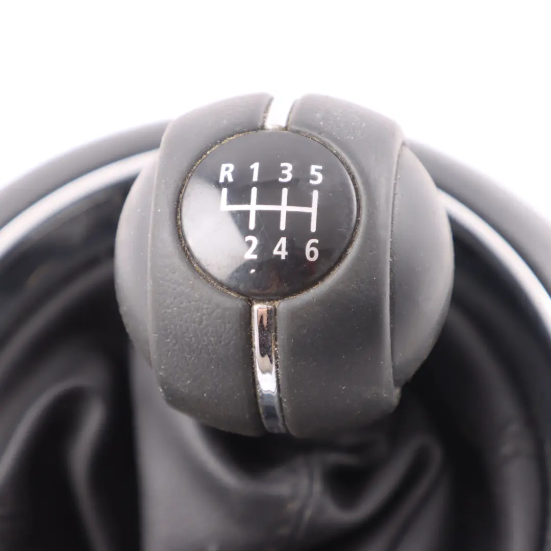 Mini Cooper F55 F56 F57 F60 Gear Knob Lever Handle 6-Speed Leather 7641997