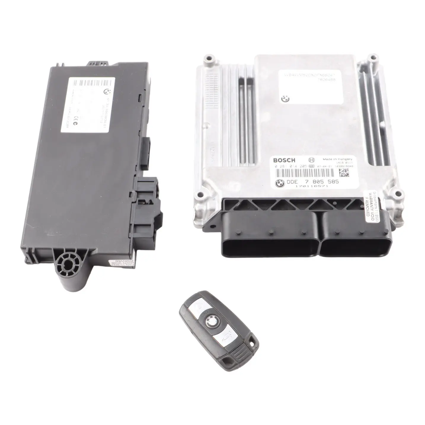 BMW E91 325i M52 218HP Engine Control Unit ECU Kit DDE 7805585 CAS3 Key Manual