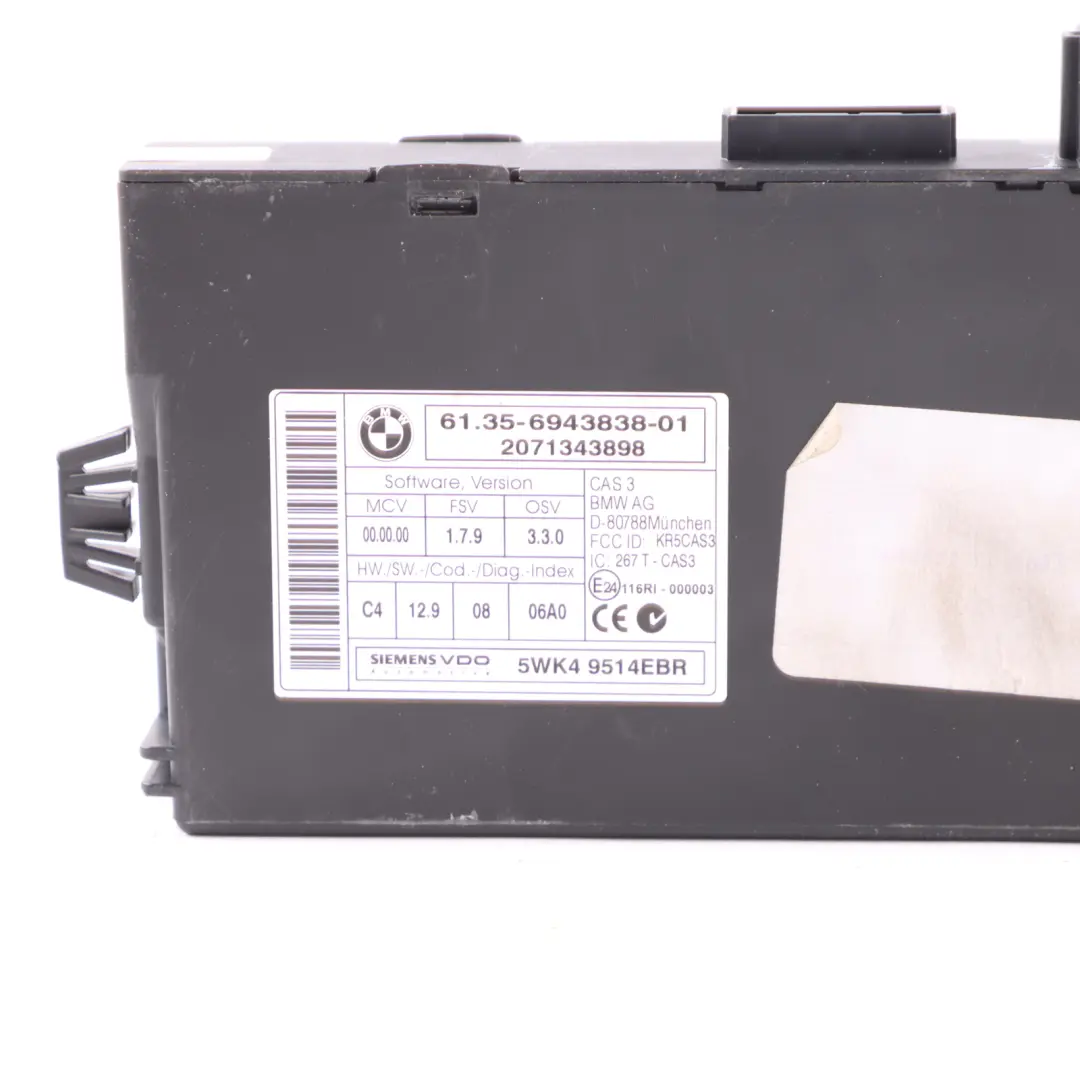 BMW E60 E61 LCI 530d M57N2 235HP Sterownik ECU DDE  CAS3 Klucz Automat