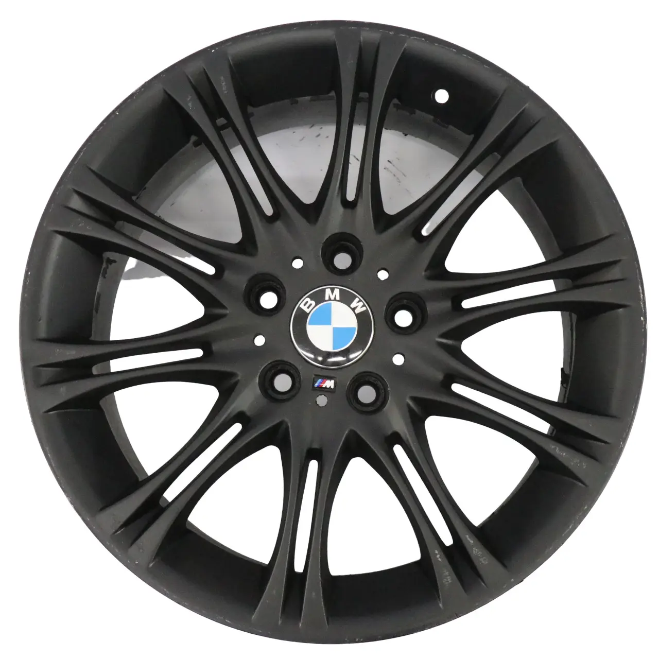 BMW E46 Z4 E85 Black Front Alloy Wheel Rim 18" 8J ET:47 M Double Spoke 135 VIA