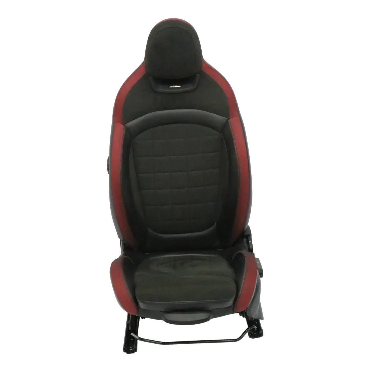 Asiento Delantero Mini F54 F56 F60 JCW Dinamica Sport Izquierdo Rojo Negro Cuero