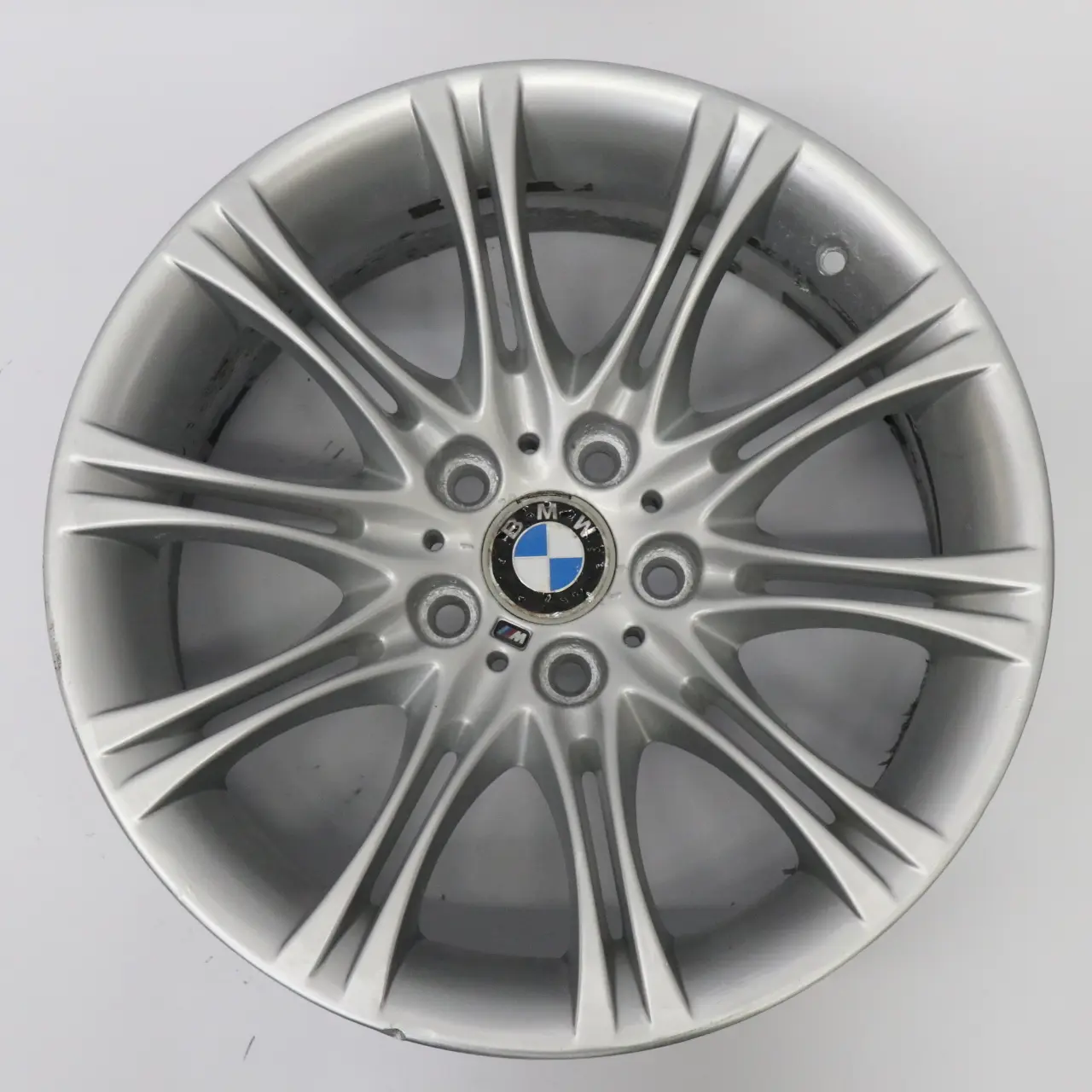 BMW E60 E61 Silver Alloy Wheel Rim 18" ET:20 8J M Double Spoke 135