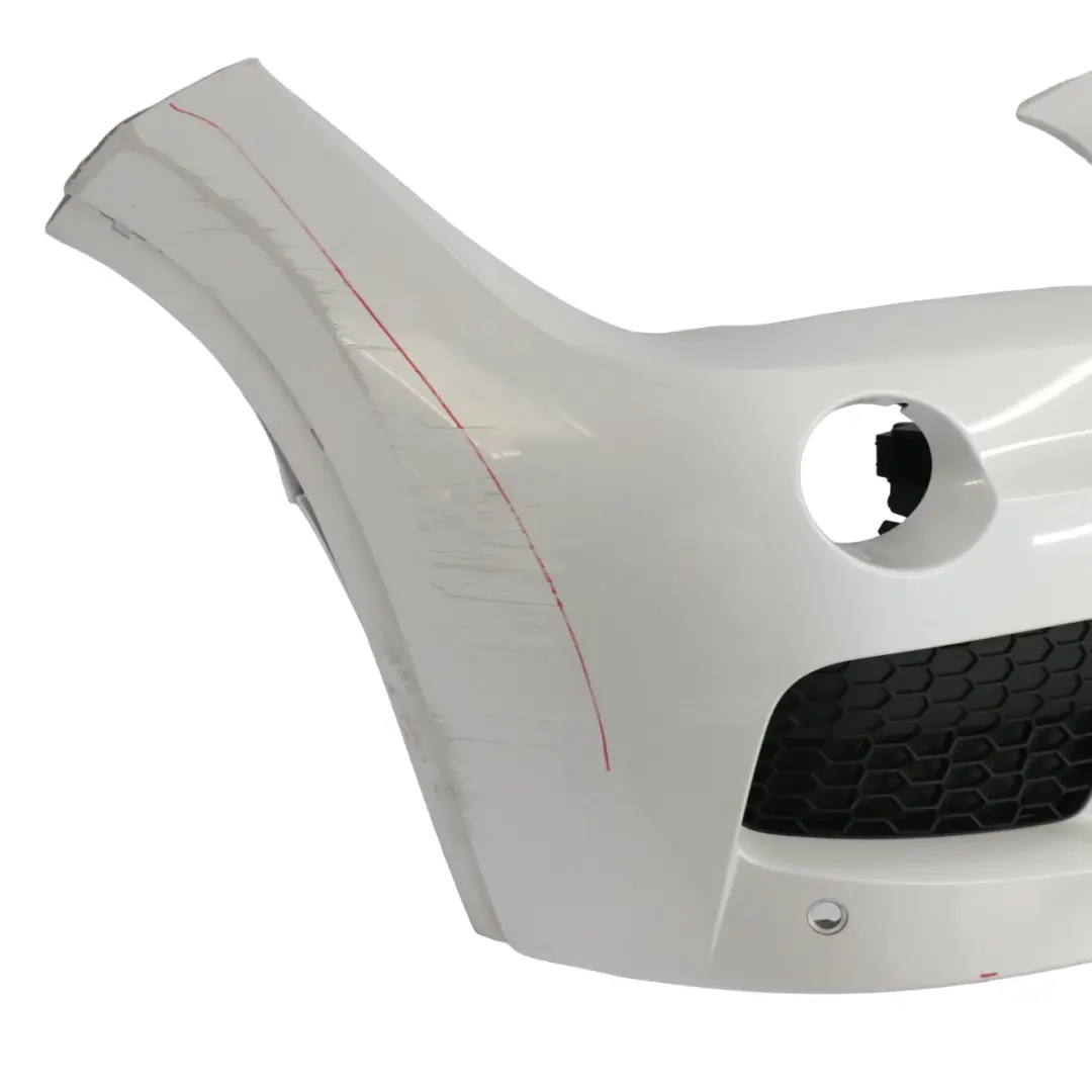 BMW X1 E84 Front Bumper Cover M Sport PDC Mineralweiss Mineral White - A96