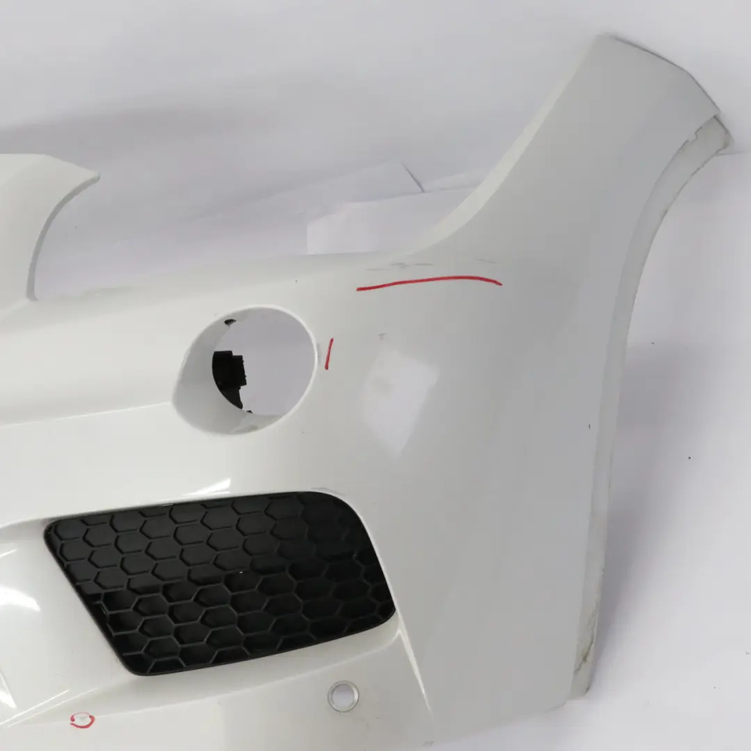 BMW X1 E84 Front Bumper Cover M Sport PDC Mineralweiss Mineral White - A96