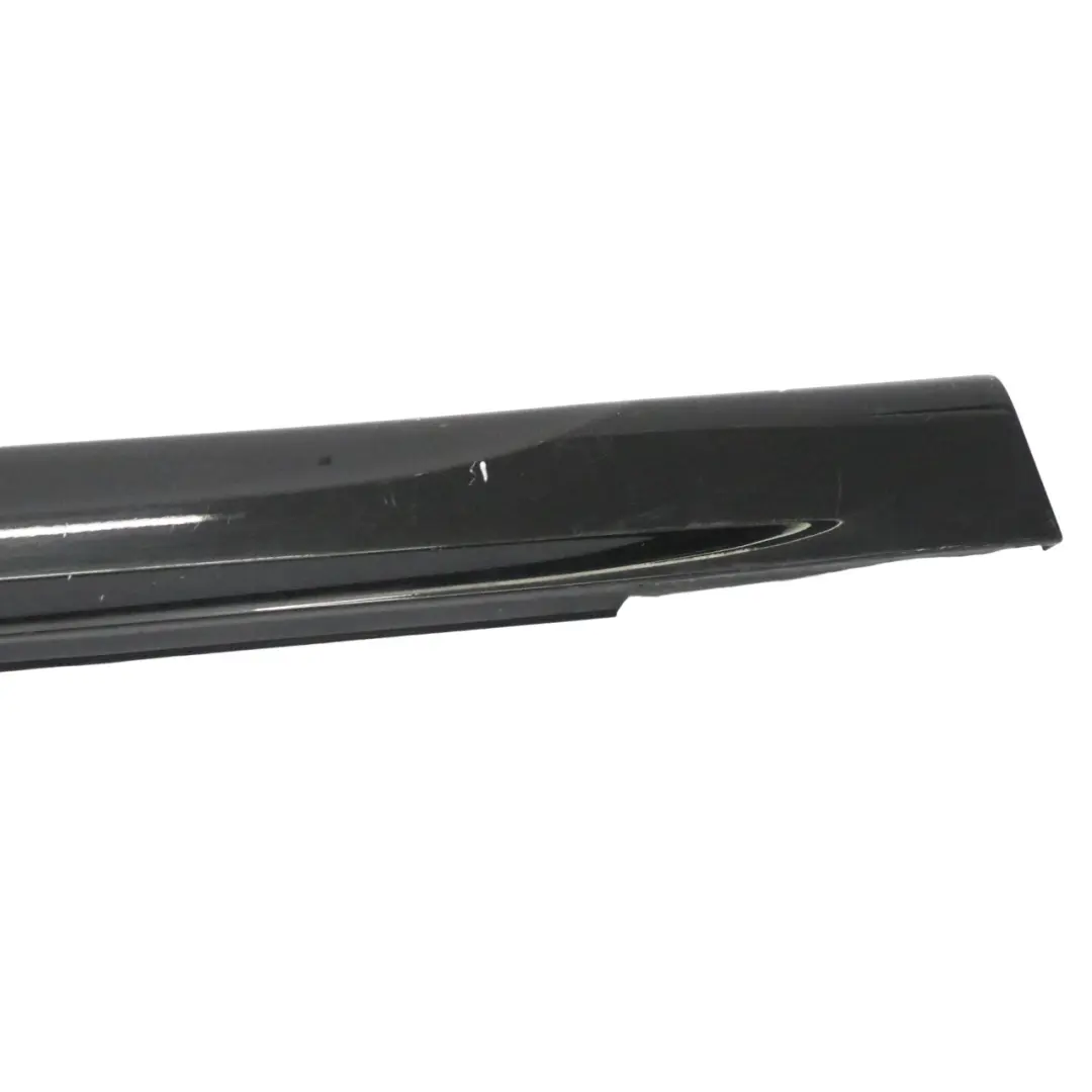 BMW X1 E84 Side Skirt M Sport Sill Cover Left N/S Black Sapphire Metallic - 475