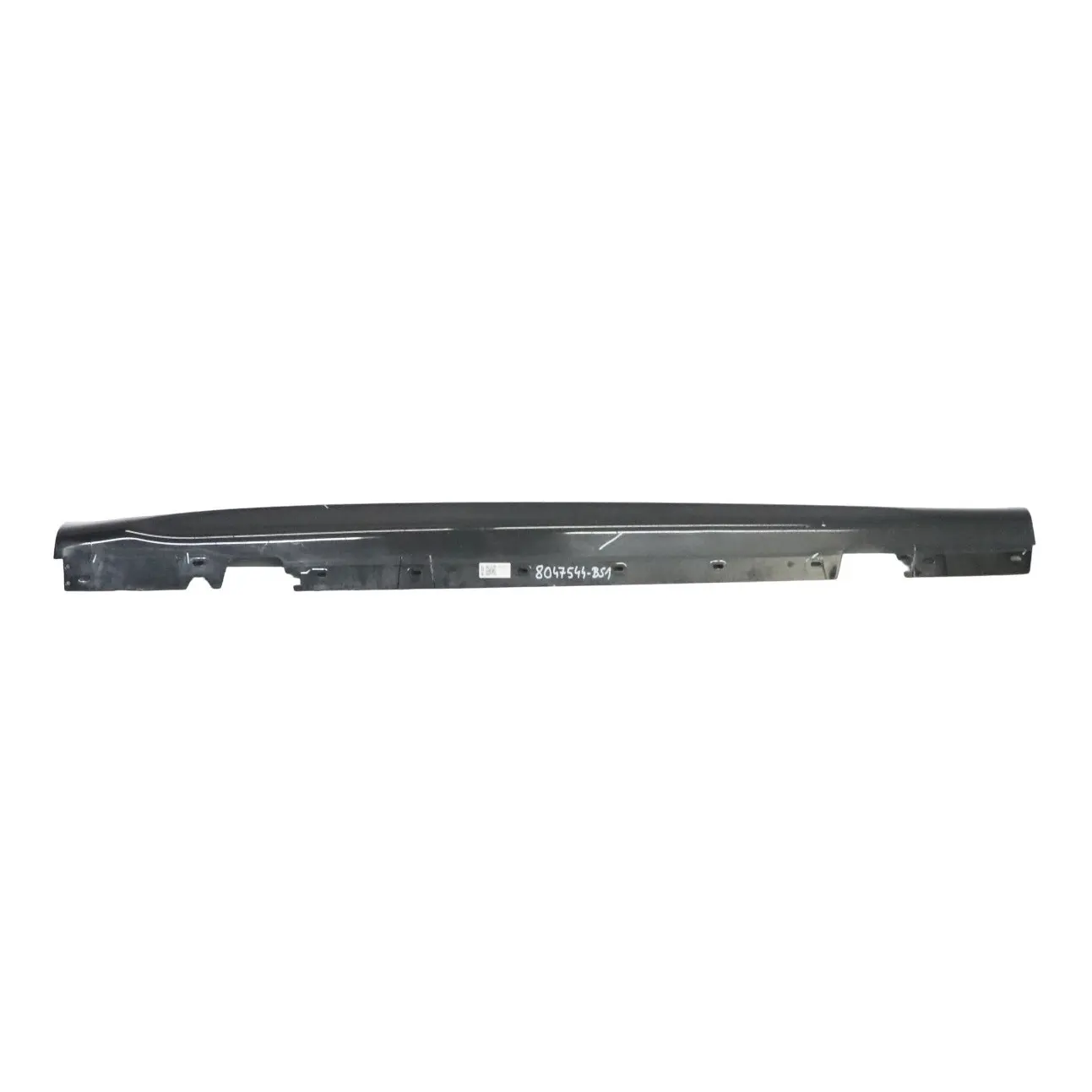 BMW X1 E84 Side Skirt M Sport Sill Cover Right O/S Black Sapphire Metallic - 475