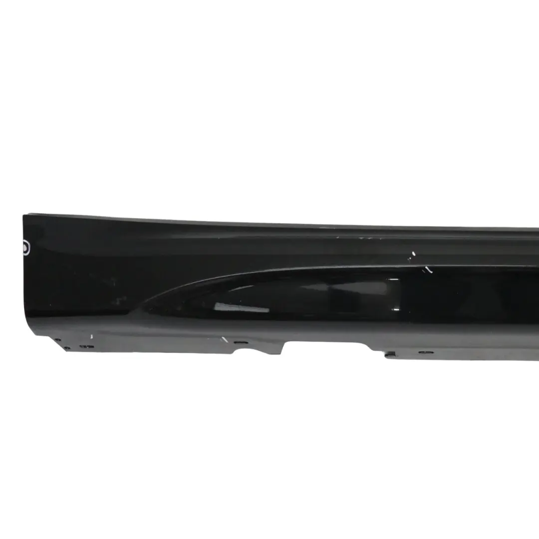 BMW X1 E84 Side Skirt M Sport Sill Cover Right O/S Black Sapphire Metallic - 475